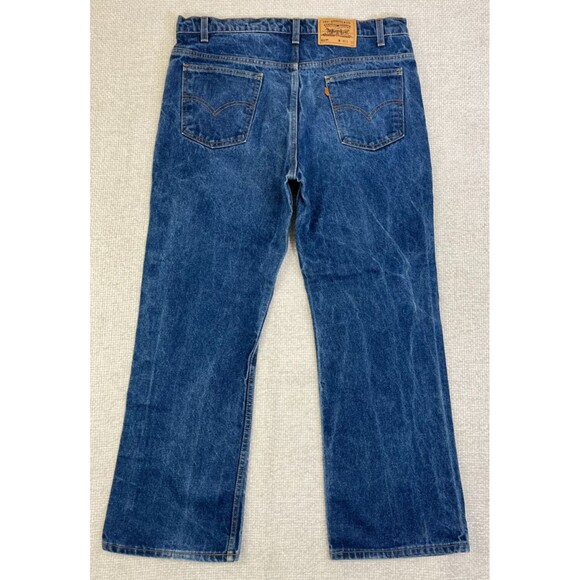 Levis’s 517 Orange Tab Boot Cut Jeans Men's Size 38x30 Made In USA Vintage 90's - Picture 3 of 12